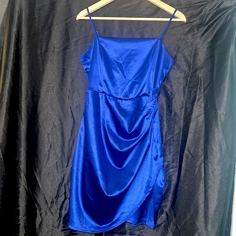 Emerald Sundae Royal Blue Bodycon Dress